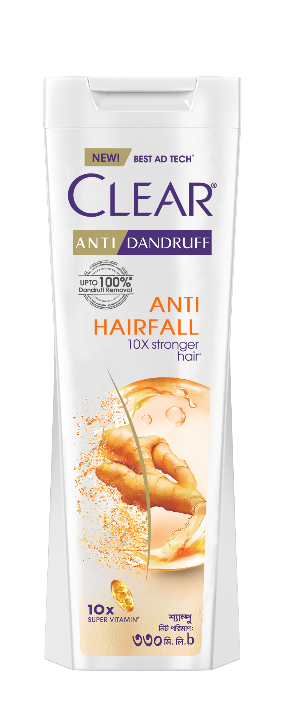 CLEAR ANTI-HAIR FALL SHAMPOO 600ml