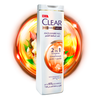 CLEAR ANTI-HAIR FALL SHAMPOO 600ml