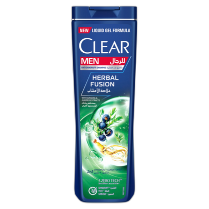 CLEAR MEN SHAMPOO 400ml HERBAL FUSION