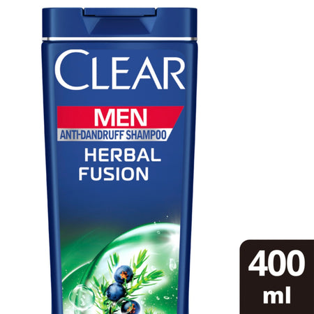 CLEAR MEN SHAMPOO 400ml HERBAL FUSION