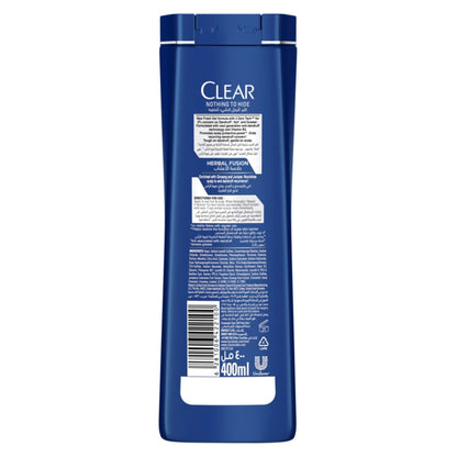 CLEAR MEN SHAMPOO 400ml HERBAL FUSION
