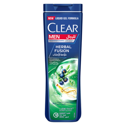 CLEAR MEN SHAMPOO 400ml HERBAL FUSION