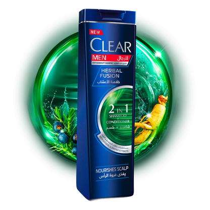 CLEAR MEN SHAMPOO HERBAL FUSION 200ML
