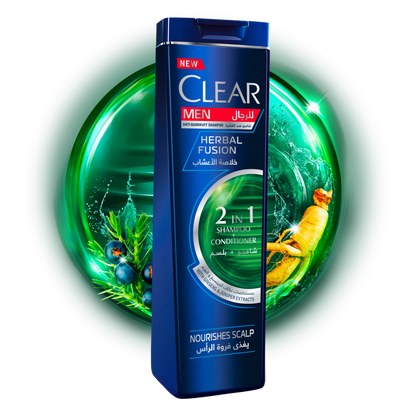 CLEAR MEN SHAMPOO HERBAL FUSION 200ML