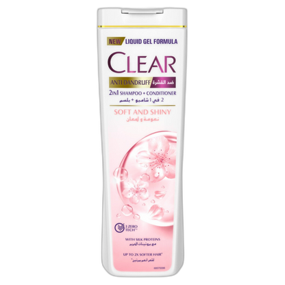 CLEAR SHAMPOO SOFT&SHINY 400ML