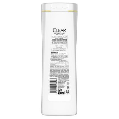 CLEAR SHAMPOO SOFT&SHINY 400ML