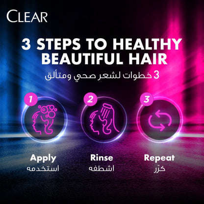 CLEAR SHAMPOO SOFT&SHINY 400ML