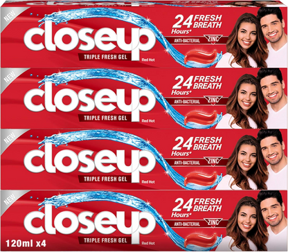CLOSEUP EVERFRESH T/PASTE 120ml RED