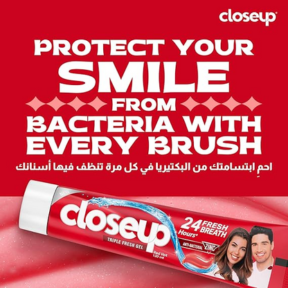 CLOSEUP EVERFRESH T/PASTE 120ml RED