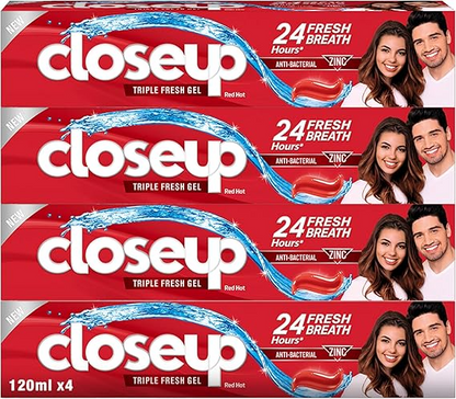 CLOSEUP EVERFRESH T/PASTE 120ml RED