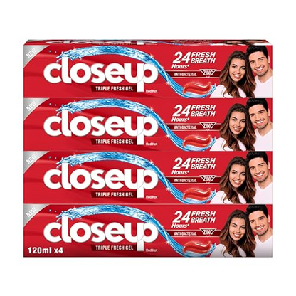 CLOSEUP EVERFRESH T/PASTE 120ml RED