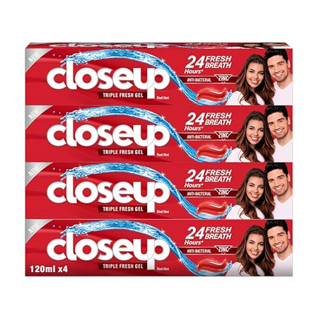 CLOSEUP EVERFRESH T/PASTE 120ml RED