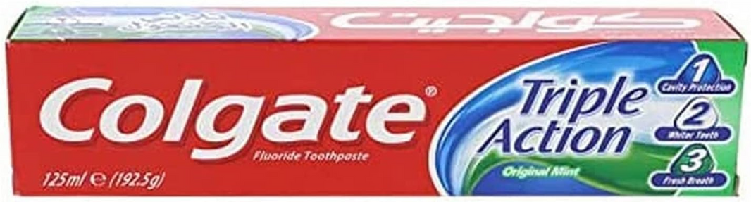 COLGATE TRIPLE3ACTION TPASTE 125ML