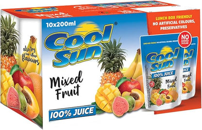 COOL SUN MIXED FRUIT JUICE 10x200ml