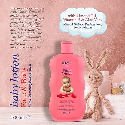 COSMO BABY BODY LOTION 500ML