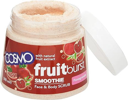 COSMO POMEGRANATE FACE & BODY SCRUB 500ml