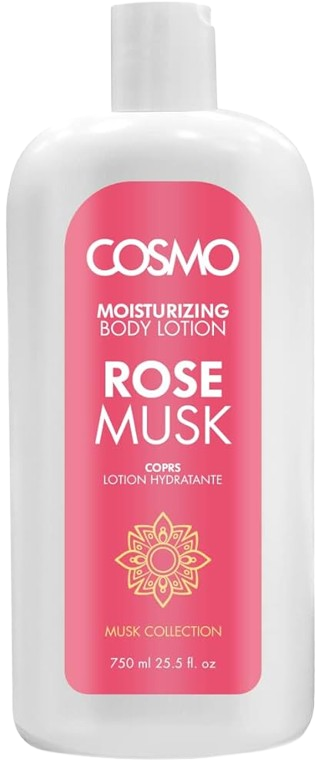 COSMO ROSEMUSK BODY LOTION 750ML