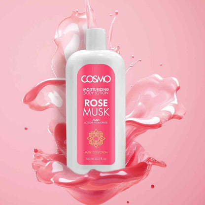 COSMO ROSEMUSK BODY LOTION 750ML