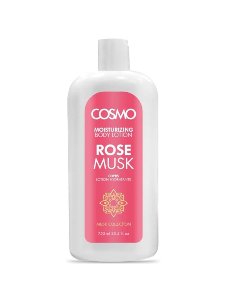 COSMO ROSEMUSK BODY LOTION 750ML