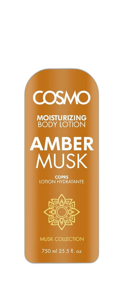 COSMO AMBER MUSK BODY LTN 750ML