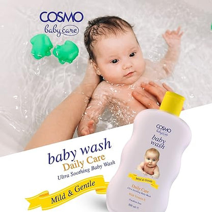 COSMO BABY WASH 500ML