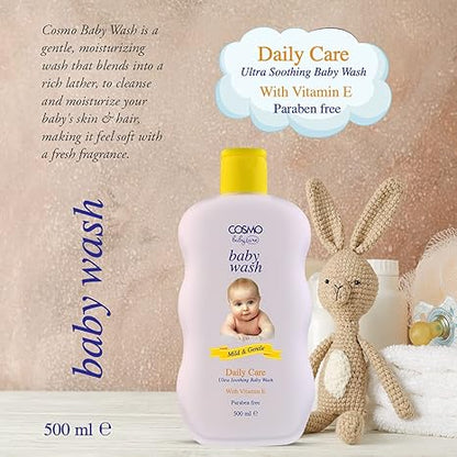 COSMO BABY WASH 500ML