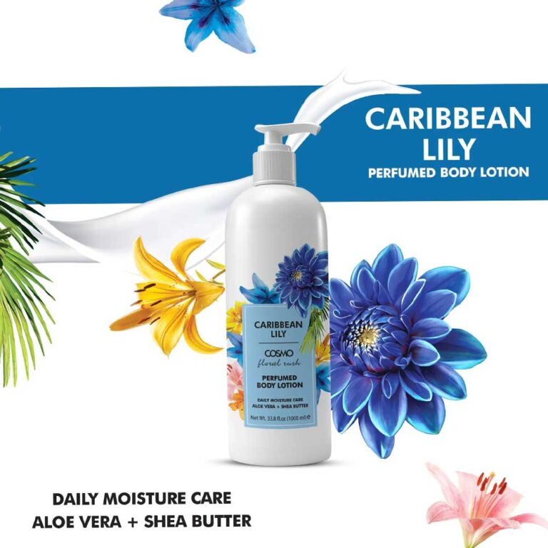 COSMO CARIBBEAN LILY BODYLOTION 1000ML