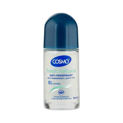 COSMO FRESH NATURAL DEO ROLL 60ML