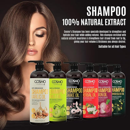 COSMO GARLICOIL SHAMPOO 1000ML