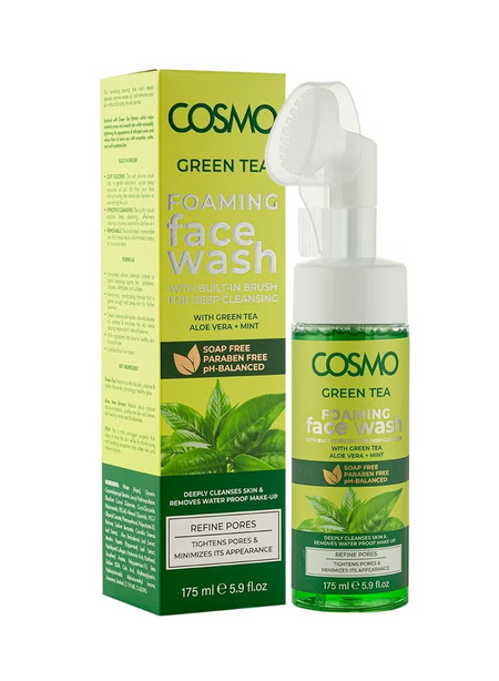 COSMO GREEN TEA FACEWASH 175ml