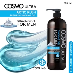 COSMO MEN ARTIC RUSH SHAVING GEL 480ml