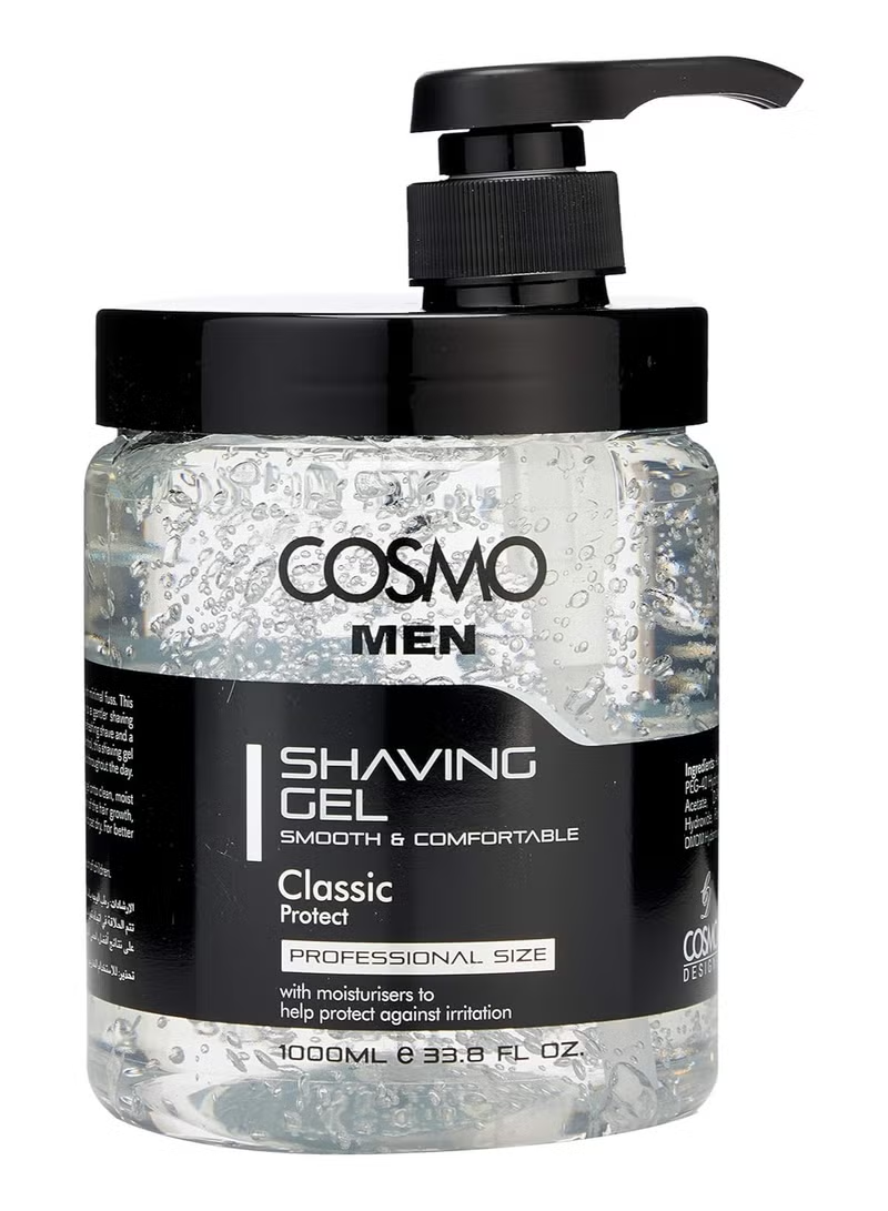 COSMO MEN SHAVING GEL 1000ml