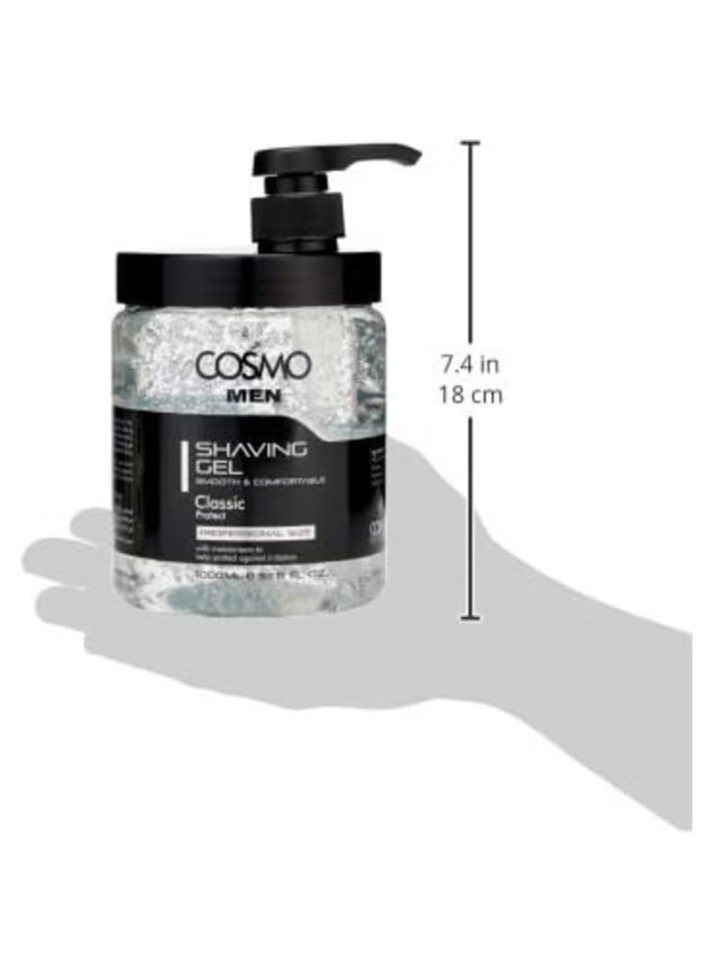 COSMO MEN SHAVING GEL 1000ml