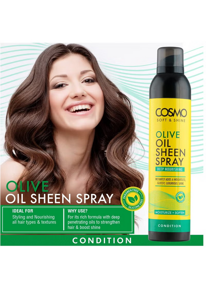 COSMO OLIVEOIL SHEEN SPRAY 300ML