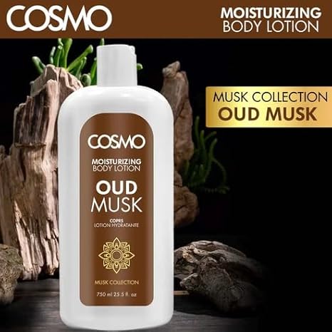 COSMO OUD MUSK BODY LTN 750ML