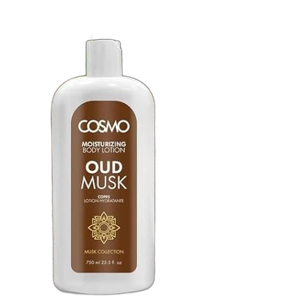 COSMO OUD MUSK BODY LTN 750ML