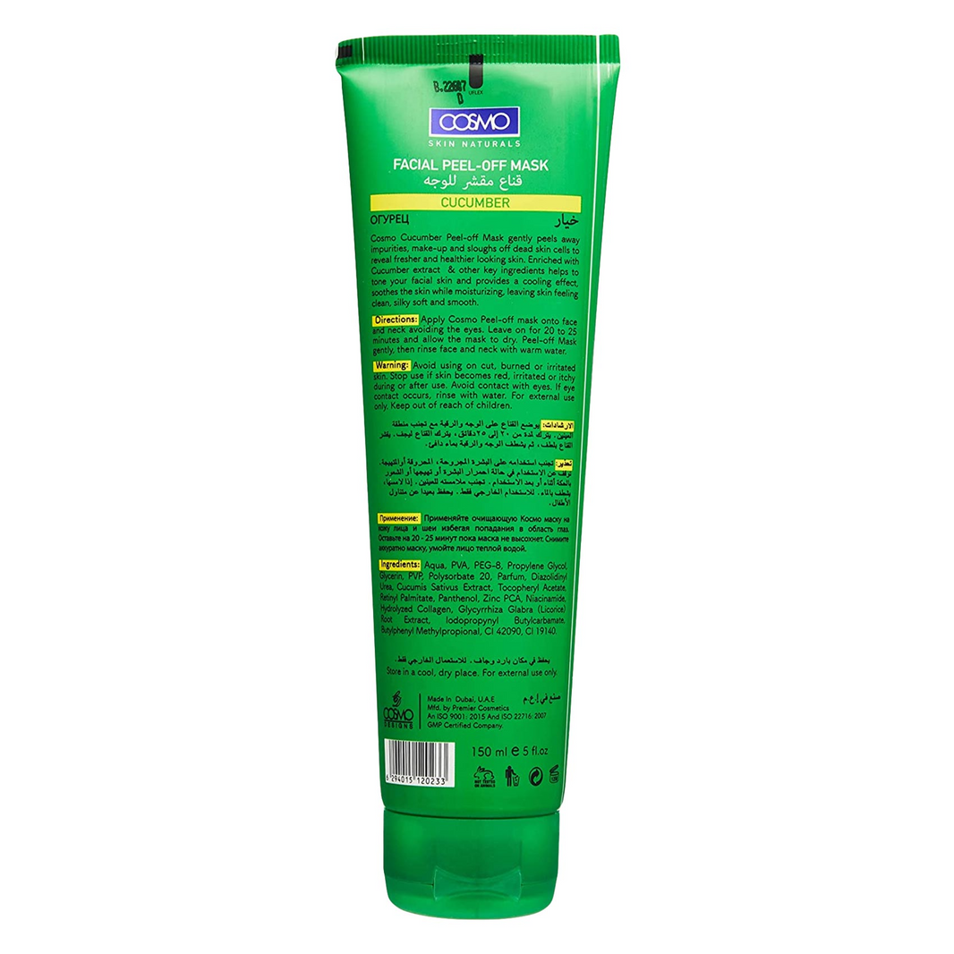 COSMO PEEL-OFF MASK CCUMBR 150ML