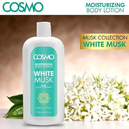 COSMO WHITE MUSK BODY LTN 750ML