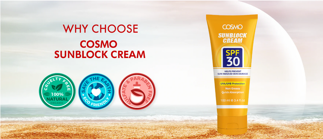 COSM SUNBLOCK CREAM SPF30-100ML