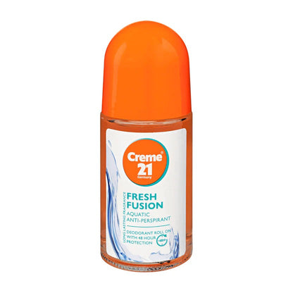 Creme 21 Fresh Fusion Deodorant Roll On, 50ml
