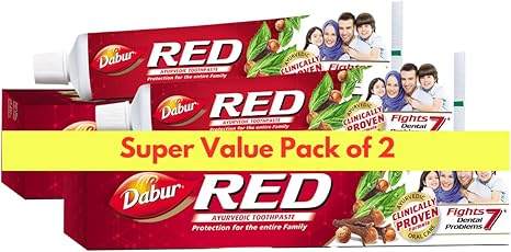 DABUR RED T/PASTE 2x200gm