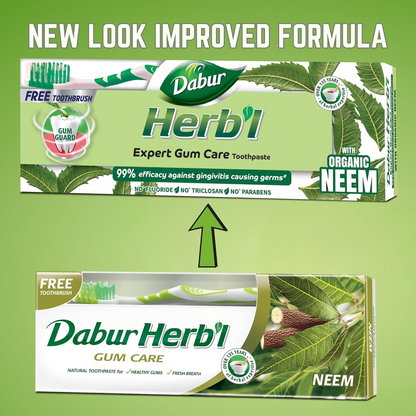 DABUR GUM CARE TOOTHPASTE 2x150gm