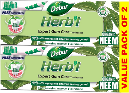 DABUR GUM CARE TOOTHPASTE 2x150gm