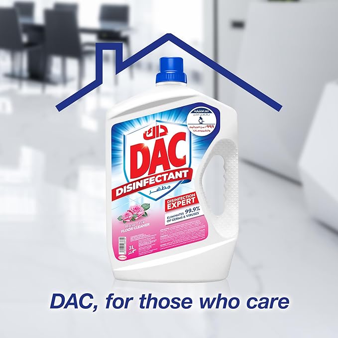 DAC ROSE DISINFECTANT 4.5Ltr FLOOR CLEANER