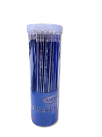 DARKBLUE ERASER & PENCIL 48Pcs