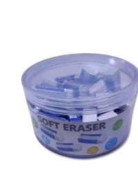 DARKBLUE SOFT ERASER 30Pcs
