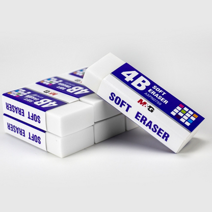 DARKBLUE SOFT ERASER 30Pcs