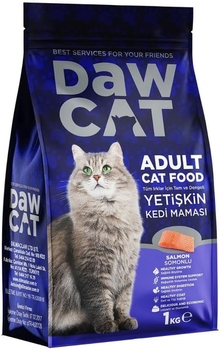 DAWCAT ADULT CAT FOOD SALMON 1KG