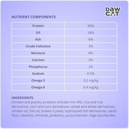 DAWCAT KITTEN FOOD 1KG