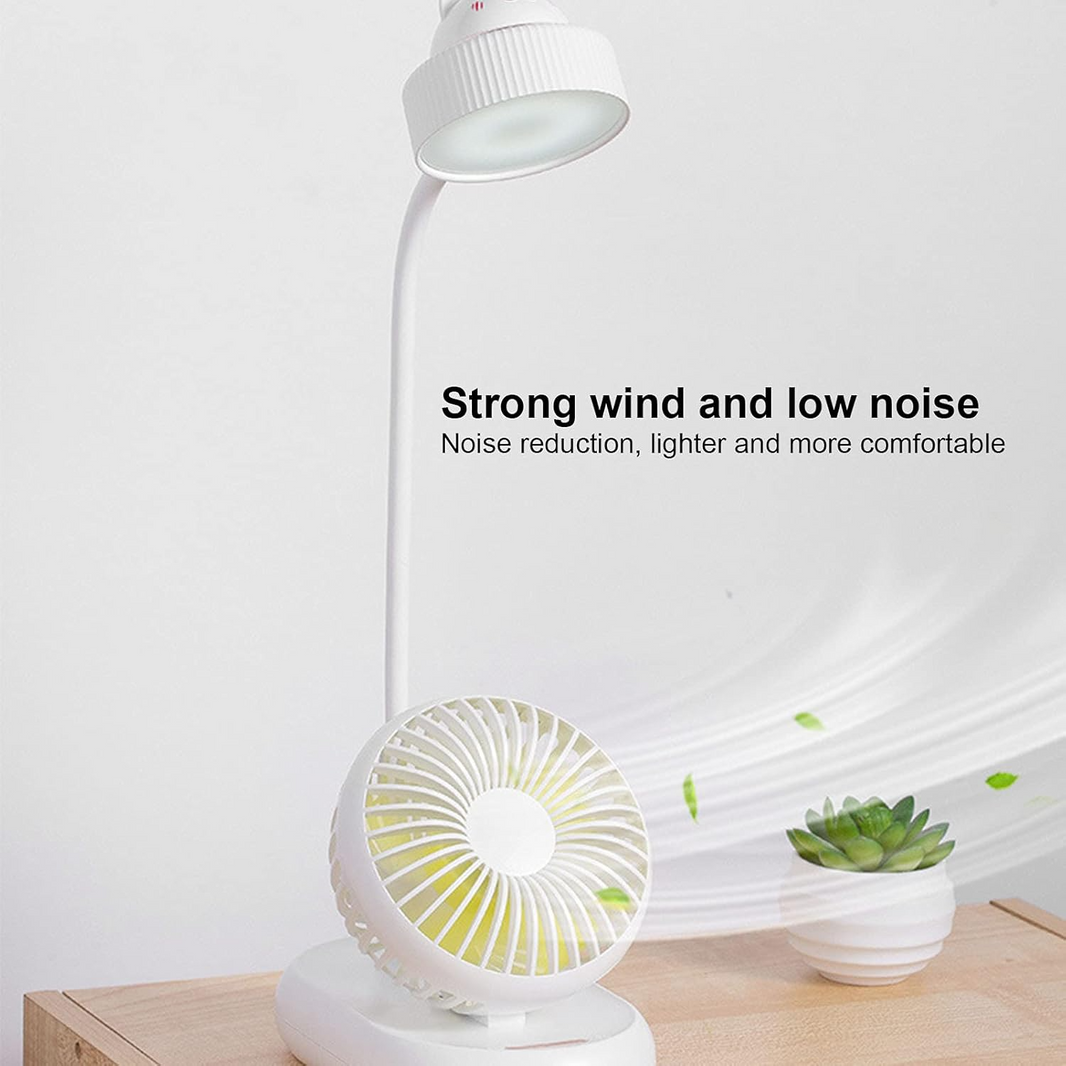 DESKTOP LAMP FAN 195x95x205mm